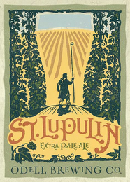 ST. LUPULIN EXTRA PALE ALE ODELL BREWING CO. logo
