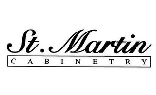 ST. MARTIN C A B I N E T R Y logo