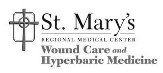 ST. MARY'S REGIONAL MEDICAL CENTER WOUND CARE AND HYPERBARIC MEDICINE logo