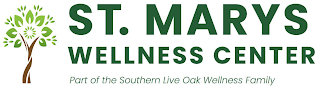 ST. MARY'S WELLNESS CENTER PART OF THE SOUTHERN LIVE OAK WELLNESS FAMILY logo