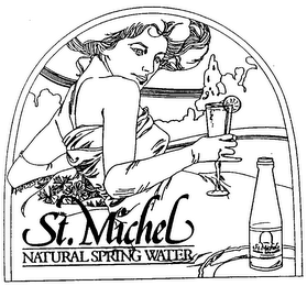 ST. MICHEL NATURAL SPRING WATER logo