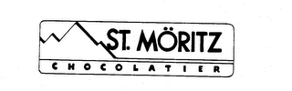 ST. MORITZ CHOCOLATIER logo