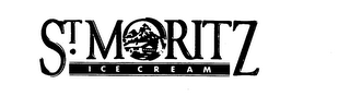 ST. MORITZ ICE CREAM logo