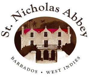 ST. NICHOLAS ABBEY BARBADOS · WEST INDIES logo