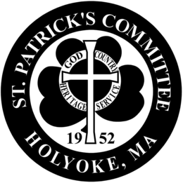 ST. PATRICK'S COMMITTEE HOLYOKE, MA GOD COUNTRY HERITAGE SERVICE 19 52 logo