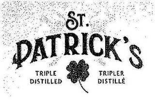 ST. PATRICK'S TRIPLE DISTILLED TRIPLER DISTILLÉ logo