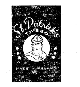 ST. PATRICK'S TWEED MADE IN IRELAND logo