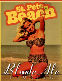 ST. PETE BEACH SAINT PETERSBURG FLORIDA, USA BLONDE ALE FLORIDA logo