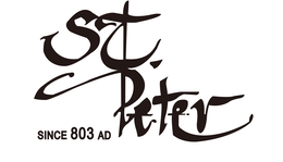 ST. PETER SINCE 803 AD logo