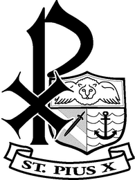 ST. PIUS X logo