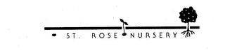 ST. ROSE NURSERY logo