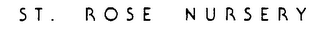 ST. ROSE NURSERY logo