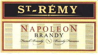 ST-RÉMY NAPOLEON BRANDY FRENCH BRANDY N BRANDY FRANÇAIS logo