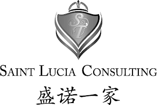 ST SAINT LUCIA CONSULTING logo