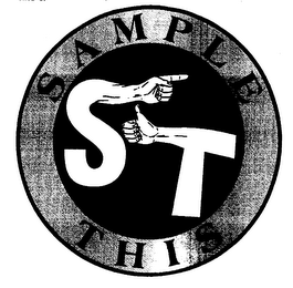 ST SAMPLE THIS logo