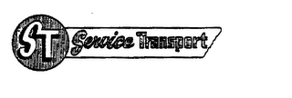 ST SERVICE TRANSPORT logo