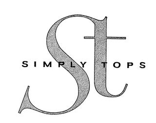 ST SIMPLY TOPS logo