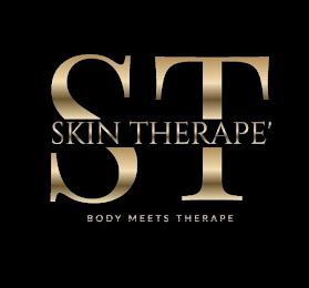 ST SKIN THERAPE' BODY MEETS THERAPE logo
