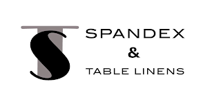 ST SPANDEX TABLE LINENS logo