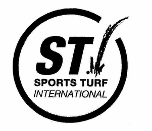 ST. SPORTS TURF INTERNATIONAL logo