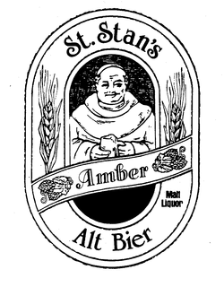 ST. STAN'S ALT BIER AMBER MALT LIQUOR logo