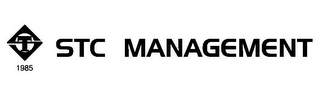 ST STC MANAGEMENT 1985 logo