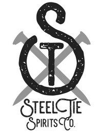 ST STEEL TIE SPIRITS CO. logo