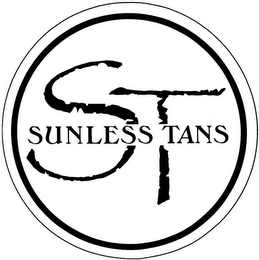 ST SUNLESS TANS logo