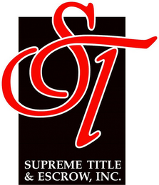 ST SUPREME TITLE & ESCROW, INC. logo