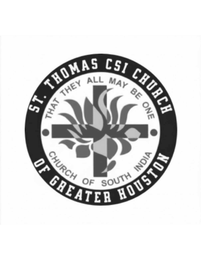 ST. THOMAS CSI CHURCH THAT THEY ALL MAY BE ONE OF GREATER HOUSTON CHURCH OF SOUTH INDIA logo