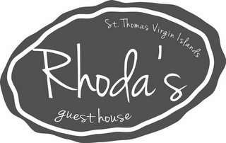 ST. THOMAS VIRGIN ISLANDS RHODA'S GUEST HOUSE logo