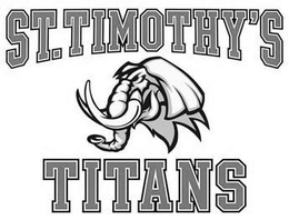 ST. TIMOTHY'S TITANS logo