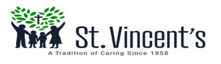 ST. VINCENT'S A TRADITION OF CARING SINCE 1858 logo
