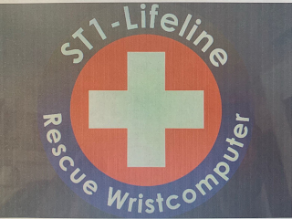 ST1-LIFELINE RESCUE WRISTBAND logo