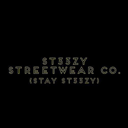ST33ZY STREETWEAR CO, (STAY ST33ZY) logo