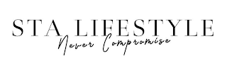 STA LIFESTYLE NEVER COMPROMISE logo