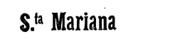 S.TA MARIANA logo