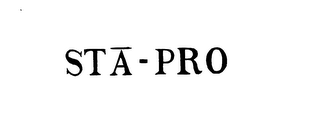STA-PRO logo