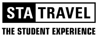 STA TRAVEL THE STUDENT EXPERIENCE logo