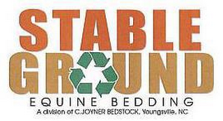 STABLE GROUND EQUINE BEDDING A DIVISION OF C.JOYNER BEDSTOCK, YOUNGSVILLE, NC logo