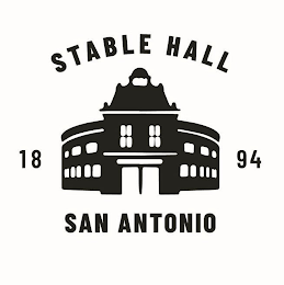 STABLE HALL 18 94 SAN ANTONIO logo