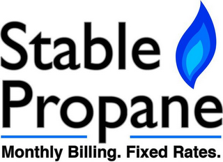 STABLE PROPANE MONTHLY BILLING. FIXED RATES. logo