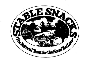 STABLE SNACKS - THE NATURAL TREAT FOR THE HORSE YOU LOVE - logo