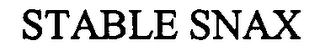 STABLE SNAX logo