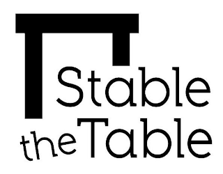 STABLE THE TABLE logo