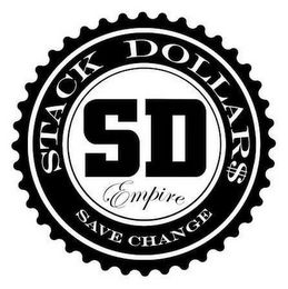STACK DOLLARS SD EMPIRE SAVE CHANGE logo