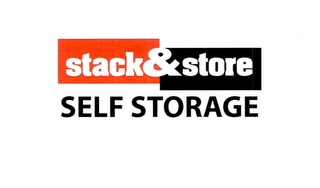 STACK & STORE SELF STORAGE logo