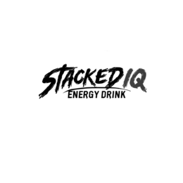 STACKED IQ ENERGY DRINK logo