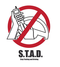 S.T.A.D. STOP TEXTING AND DRIVING logo