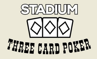 STADIUM THREE CARD POKER logo